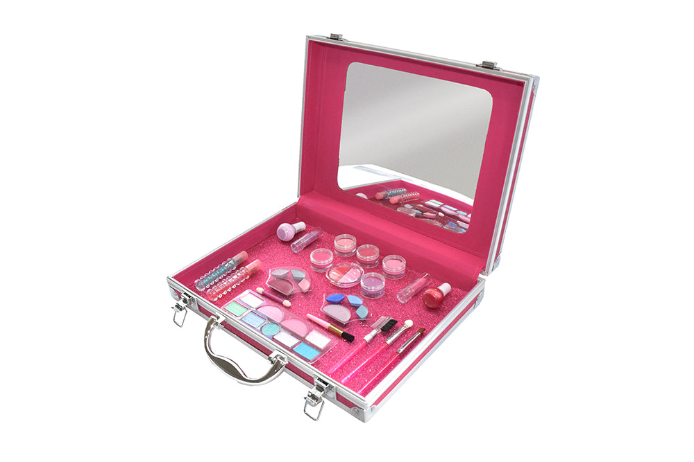 XOXO- Jet-set makeup suitcase with mirror