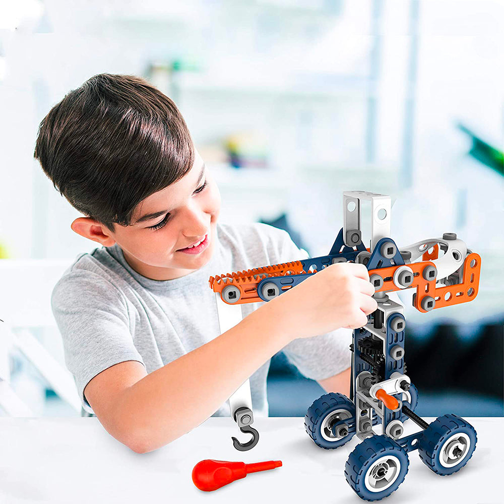 Black + Decker - Constructor Jr - Ensemble 12 modèles en 1 152 pcs