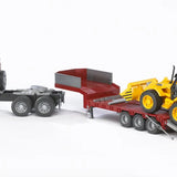 Bruder - Granite truck with low loader