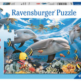 Puzzle - Caribbean Laughter Dolphins 60pcs