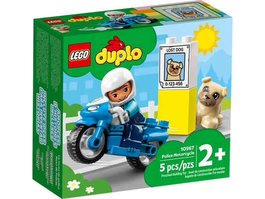 Lego - Duplo City - Police motorcycle