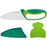 The green chef's knife