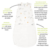 Perlimpinpin - Bamboo sleeping bag - 2.5 Tog - Full Moon