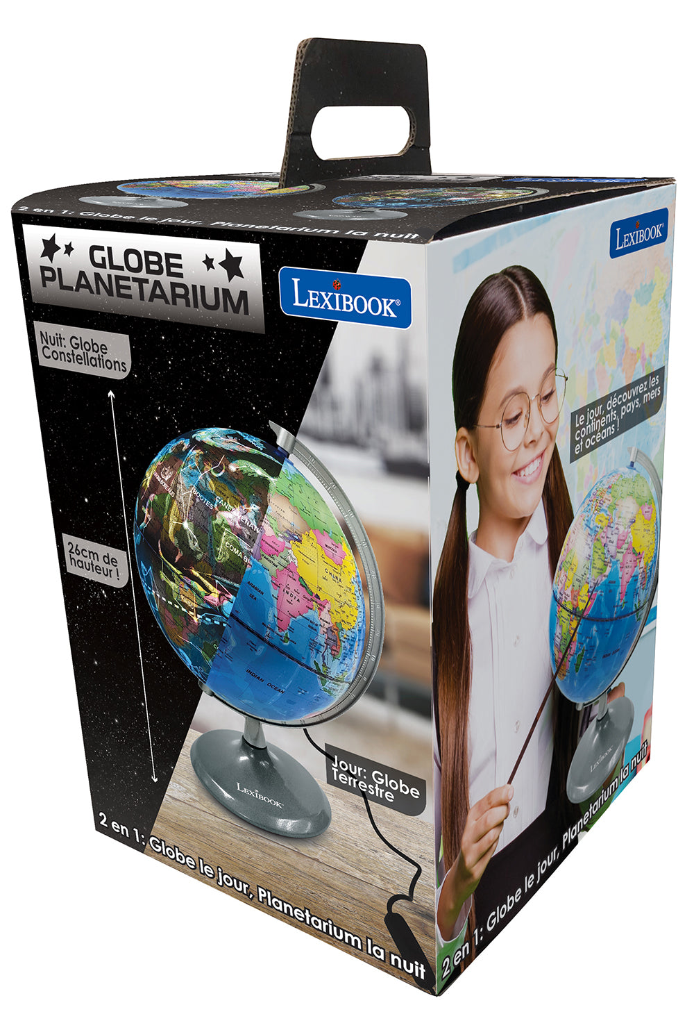 Lexibook - Luminous Globe & Planetarium