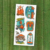 Pico - Temporary tattoos - Camping