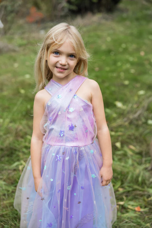 Great Pretenders - Eras Costume/Dress Lilac/Blue 5-6 years