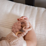 Label Label - Flower Teething Ring - Pink