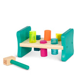 B.Woody - Small colored wooden workbench "Pound &amp; Play"