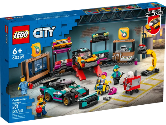 Lego - City - Garage pour voiture sur mesure