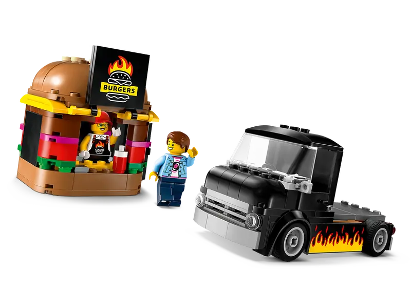 Lego - City - Camion de hamburger