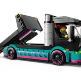 Lego - City - Racing Car & Car Carrier Truck