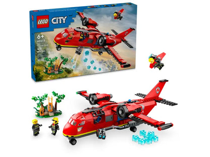 Lego - City - Avion de pompier de sauvetage