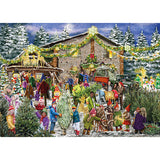 Falcon - Puzzle - The christmas tree farm 2x1000 pieces