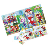 Spin Master - Casse-tête en bois 5-en-1 - Spidey & amis