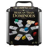 Spin Master - Double 12 Mexican Train Domino Game in case