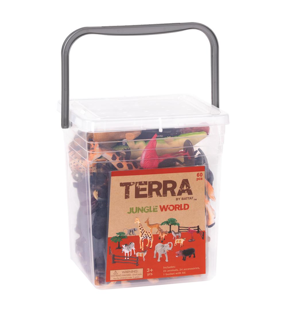 Terra - Farm animals in a bucket