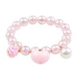 Pink heart bracelet