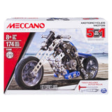 Meccano - 5-en-1 - Moto Bleue