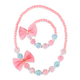 Let’s Think Pink Necklace and Bracelet Set