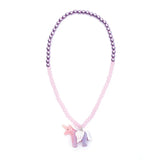 Luxurious unicorn necklace