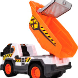 Dickie - City Heroes - 30 cm Sound and Light Dump Truck