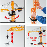 Dickie - Giant remote-controlled crane with wire 100 cm