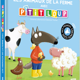 Auzou - FARM ANIMALS WITH LITTLE WOLF