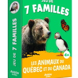 Auzou - Jeu des 7 familles : Les animaux du Québec et du Canada