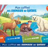 Auzou - Mon coffret des animaux du Québec