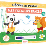 Auzou - École des Pandas - Mes premiers tracés