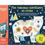 Auzou - Ma pochette d'artiste - Mes tableaux scintillants en strass