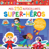 Auzou - 250 stickers - Superheroes