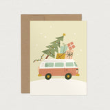 Mimosa - Greeting card - Regular - Van de voeux