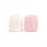 Jellycat - Amuseables Marshmallows Pink and White Plush