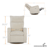 Jaymar BB - Arya - Swivel, reclining, motorized armchair