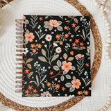 Le Petit Tableau Noir - Undated Agenda | 12 months - Night floral