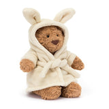 Jellycat - Peluche Bartholomew Ours en robe de chambre