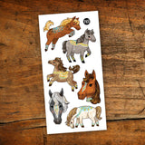 Temporary tattoos - Wild horses