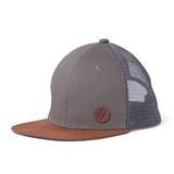 L&P Apparel - Snapback Cap - Brooklyn - Taupe/Terracotta