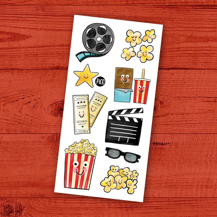 Temporary tattoos - Night at the movies