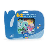 Djeco - Stickers - Sea animals