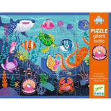 Djeco - Giant Puzzle - Tactilo Sea 32 pcs