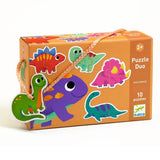 Djeco - Duo Puzzle - Dinos