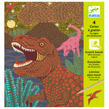 Djeco - Scratch cards, The reign of the dinosaurs