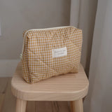 Dans le Sac - Mama Pouch - Gingham Yellow