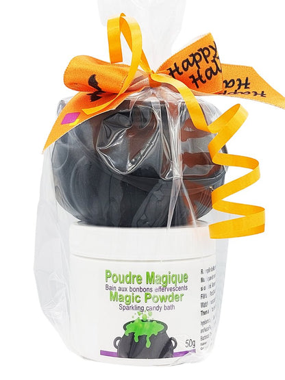 GOM-MEE - Poudre Magique 50g & Marmite - HALLOWEEN