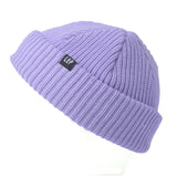 L&P Apparel - Short beanie - Fisherman Beanie - Lavender