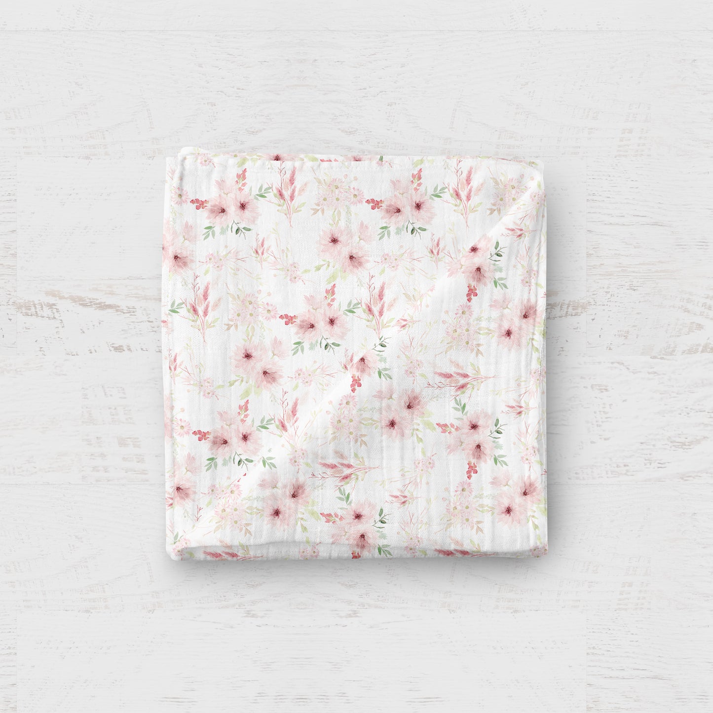 Bébé ô Chaud - Bamboo Muslin - Pink Floral