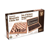 Magnetic travel chess game