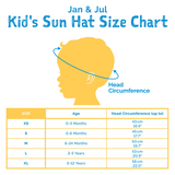 Jan & Jul - Adjustable baby sun hat